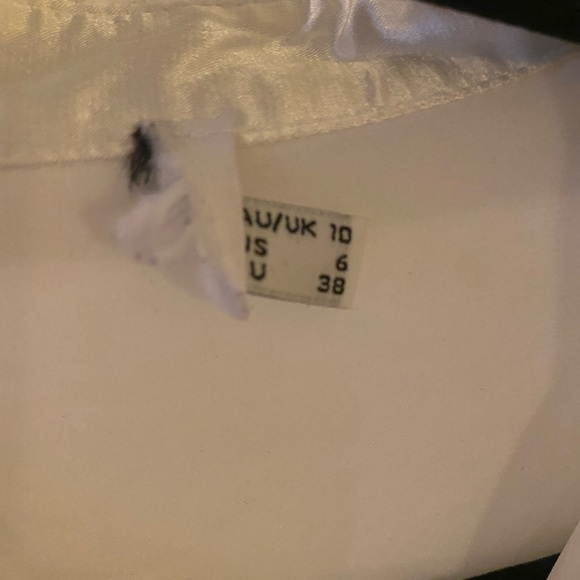 Like New Princess Polly Satin Shirt Dress Sz 6 - Picture 6 of 6